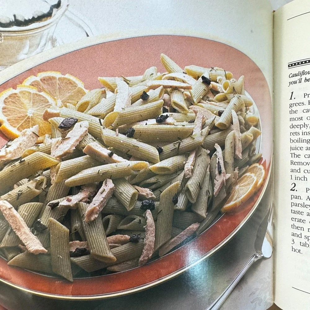 Vintage Cookbook The Joy Of Pasta Comfort Cookbook By Famularo Louise Imperiale